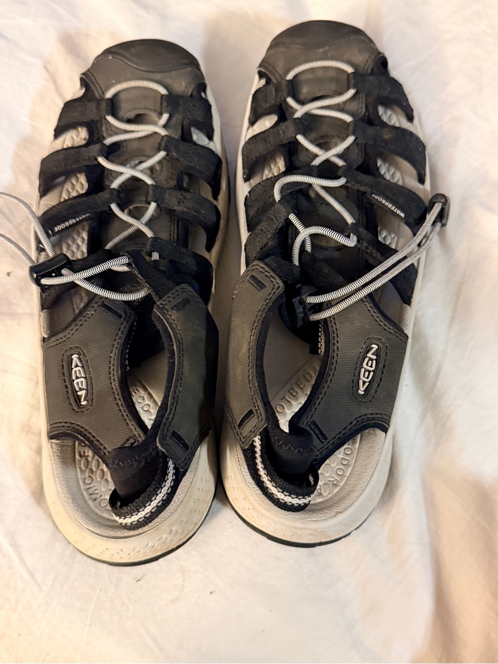 Keen Black and Gray Outdoor Sandal Sneakers